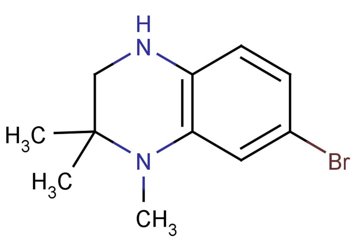 7-bromo-1,2,2-trimethyl-1,2,3,4-tetrahydroquinoxaline