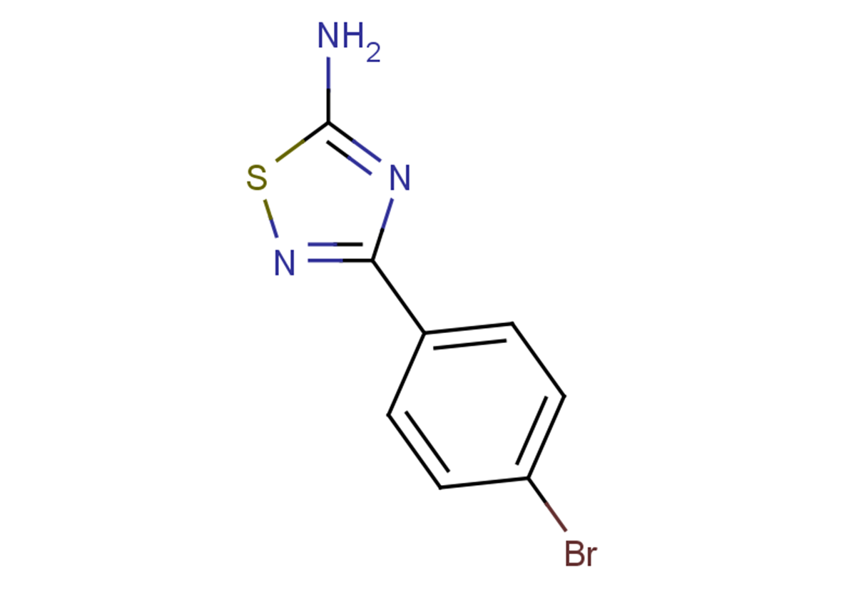 3-(4-bromophenyl)-1,2,4-thiadiazol-5-amine