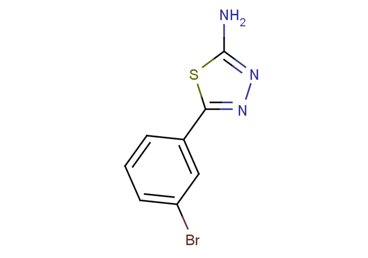 5-(3-bromophenyl)-1,3,4-thiadiazol-2-amine