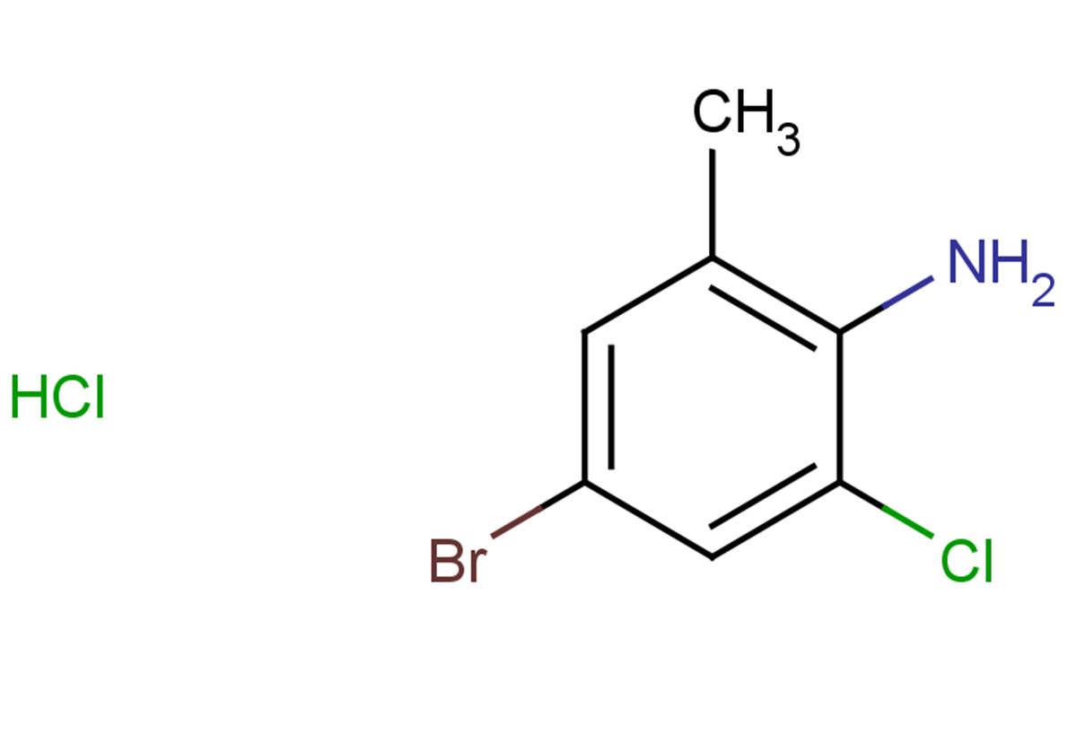 4-bromo-2-chloro-6-methylaniline hydrochloride