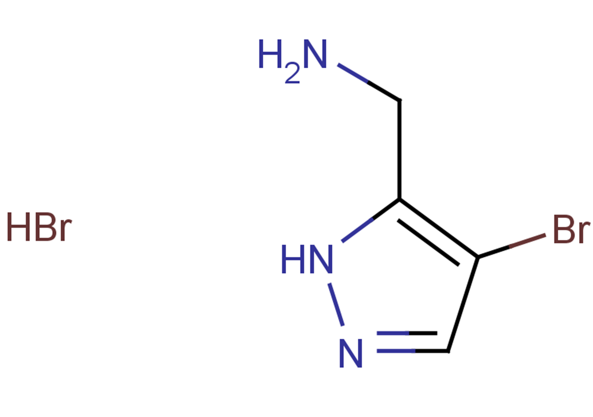 (4-bromo-1H-pyrazol-5-yl)methanamine hydrobromide