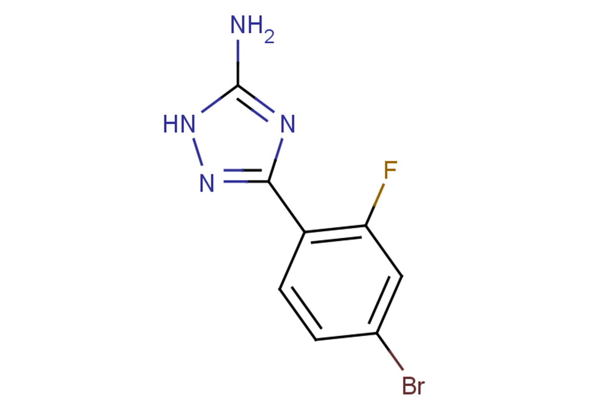 3-(4-bromo-2-fluorophenyl)-1H-1,2,4-triazol-5-amine
