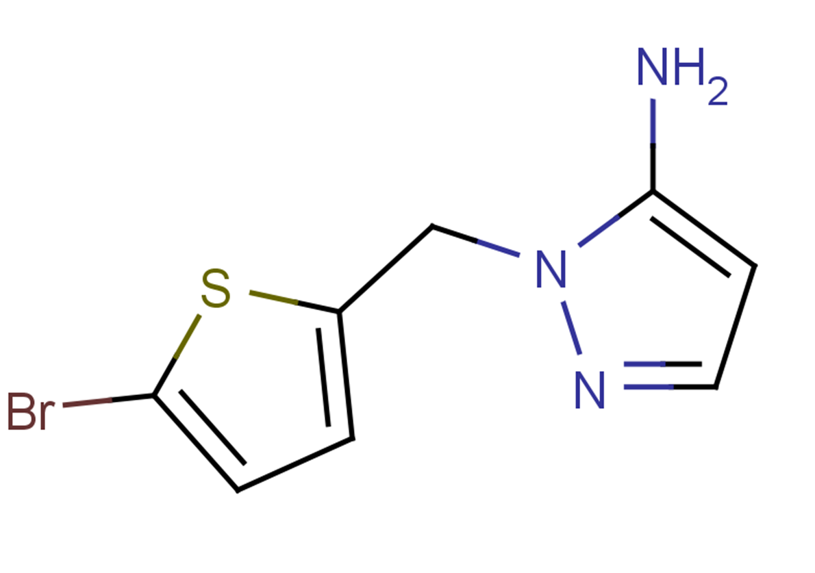 1-[(5-bromothiophen-2-yl)methyl]-1H-pyrazol-5-amine
