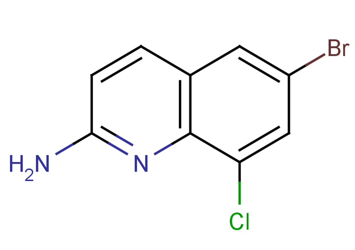 6-bromo-8-chloroquinolin-2-amine