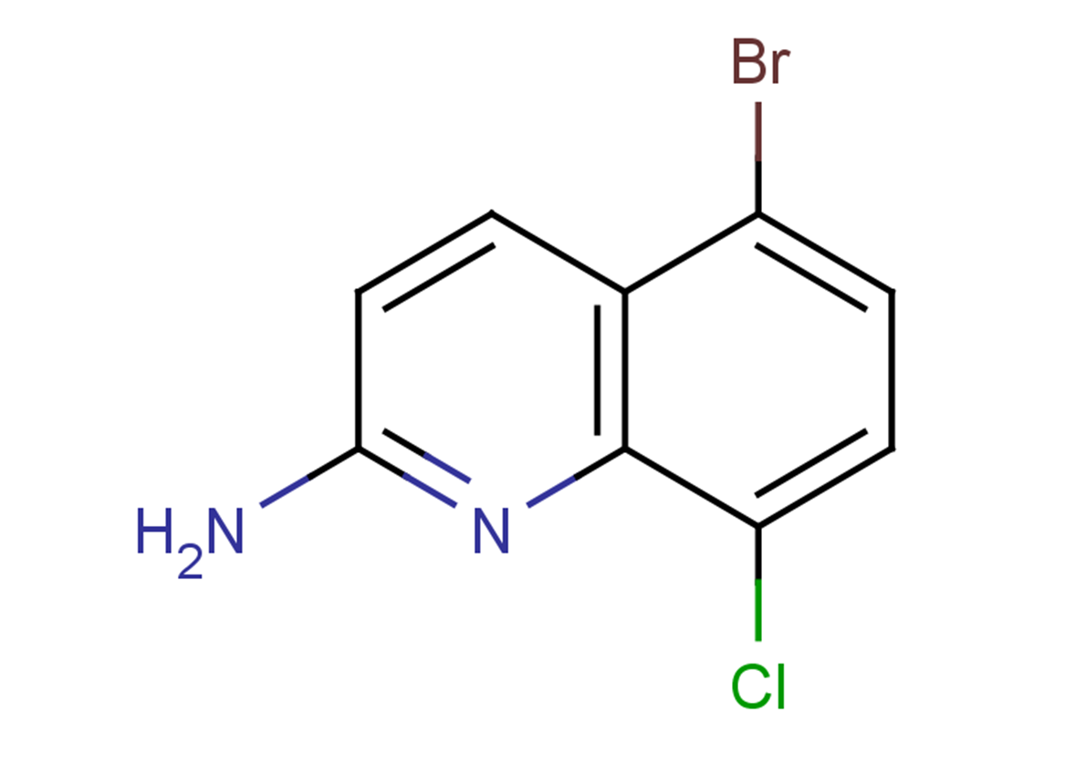 5-bromo-8-chloroquinolin-2-amine