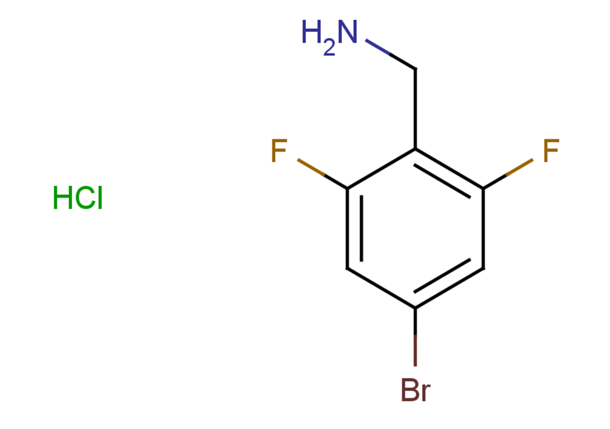 (4-bromo-2,6-difluorophenyl)methanamine hydrochloride