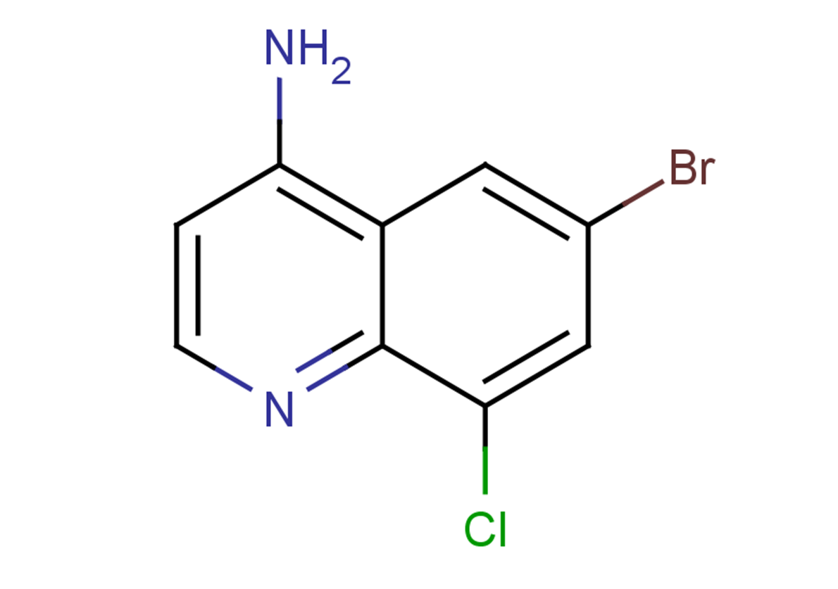6-bromo-8-chloroquinolin-4-amine