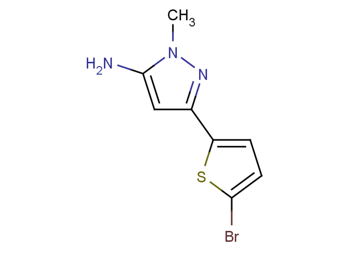 3-(5-bromothiophen-2-yl)-1-methyl-1H-pyrazol-5-amine