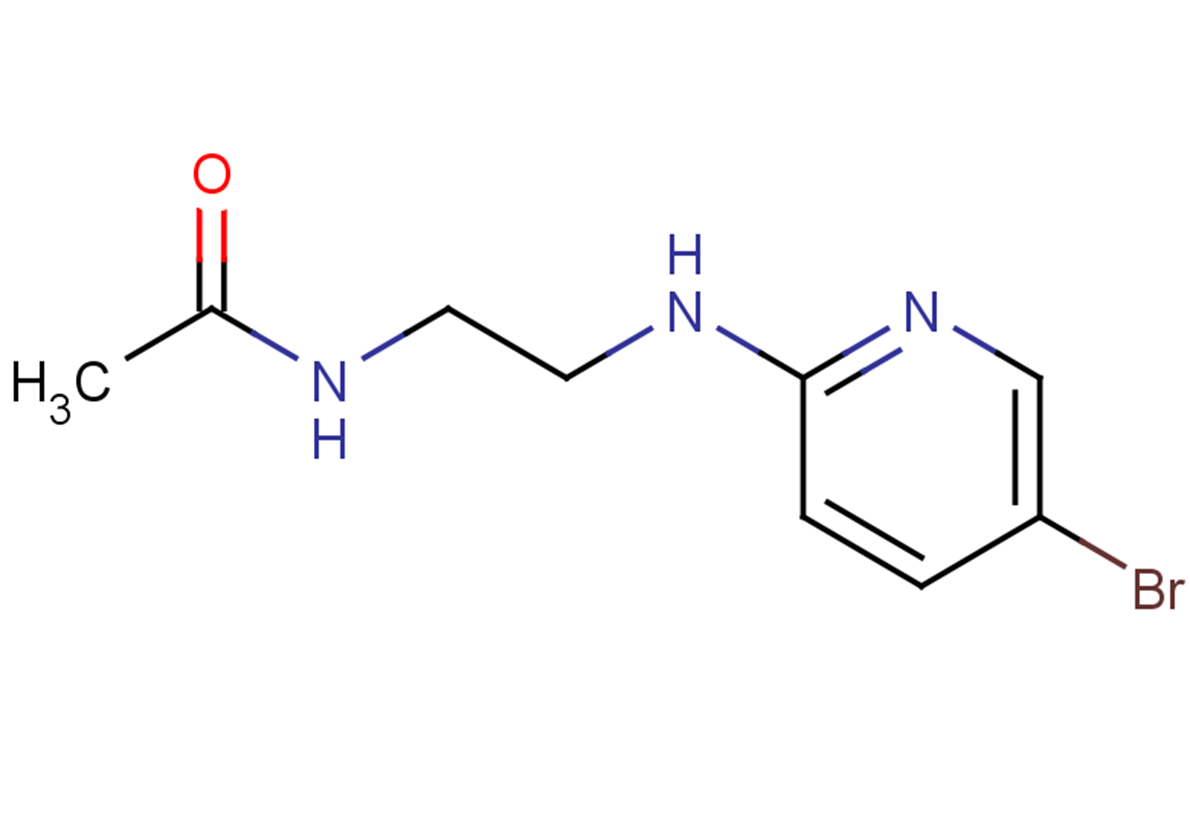N-{2-[(5-bromopyridin-2-yl)amino]ethyl}acetamide