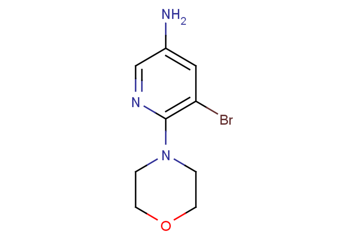 5-bromo-6-(morpholin-4-yl)pyridin-3-amine