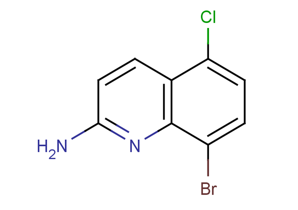 8-bromo-5-chloroquinolin-2-amine