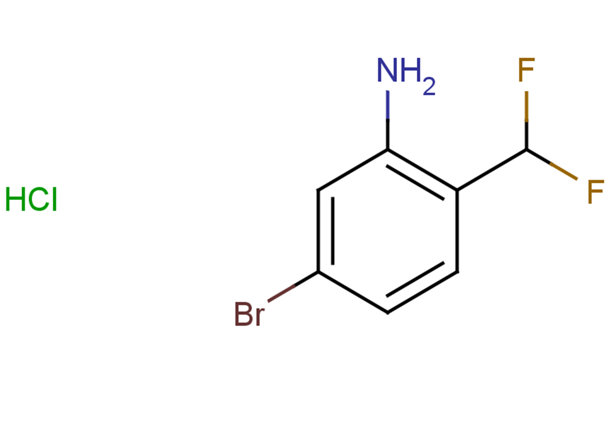5-bromo-2-(difluoromethyl)aniline hydrochloride