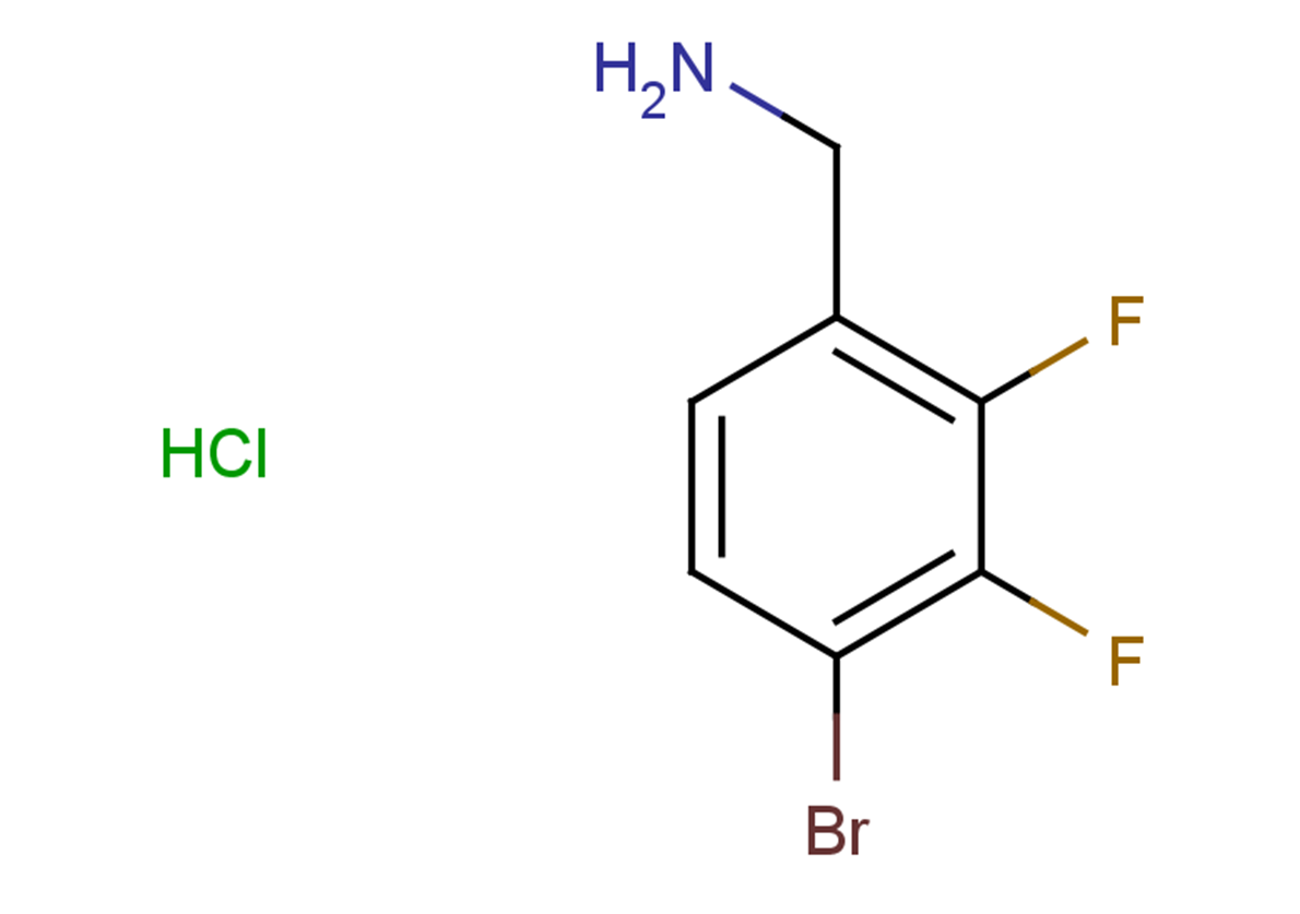 (4-bromo-2,3-difluorophenyl)methanamine hydrochloride