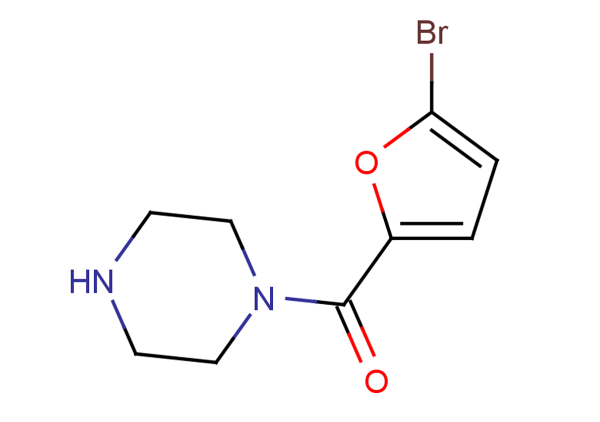 1-[(5-bromofuran-2-yl)carbonyl]piperazine