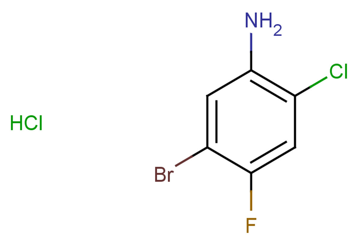 5-bromo-2-chloro-4-fluoroaniline hydrochloride