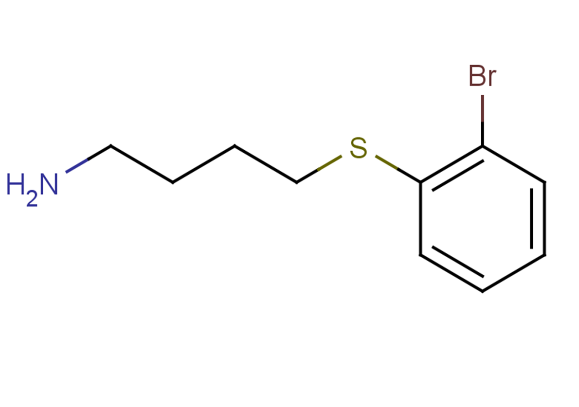 1-[(4-aminobutyl)sulfanyl]-2-bromobenzene