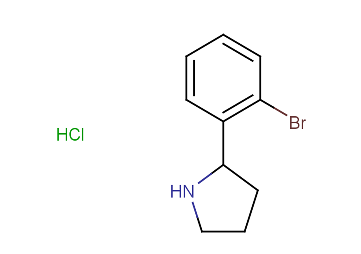 2-(2-bromophenyl)pyrrolidine hydrochloride