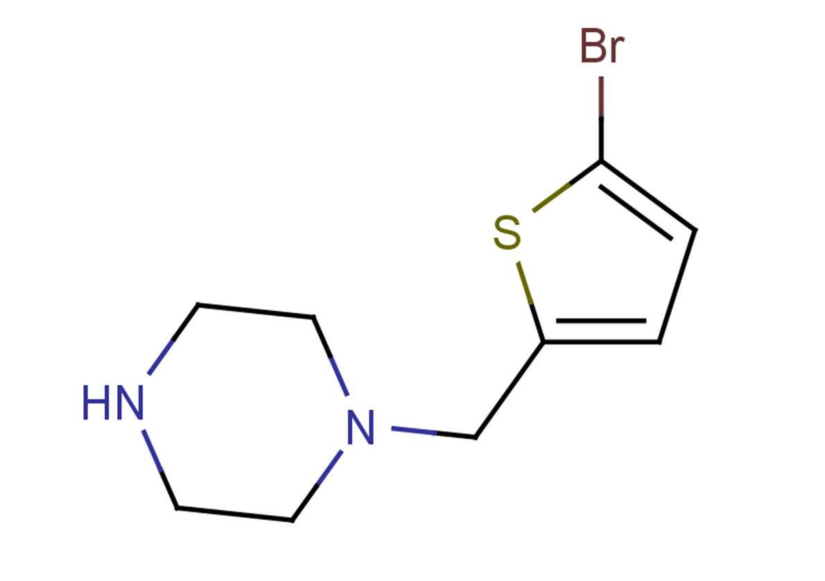 1-[(5-bromothiophen-2-yl)methyl]piperazine