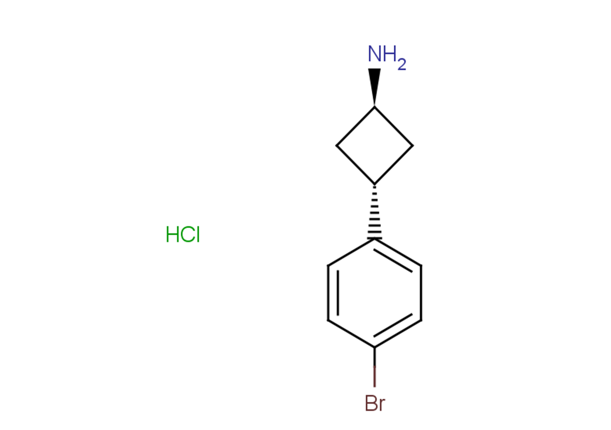 3-(4-bromophenyl)cyclobutan-1-amine hydrochloride