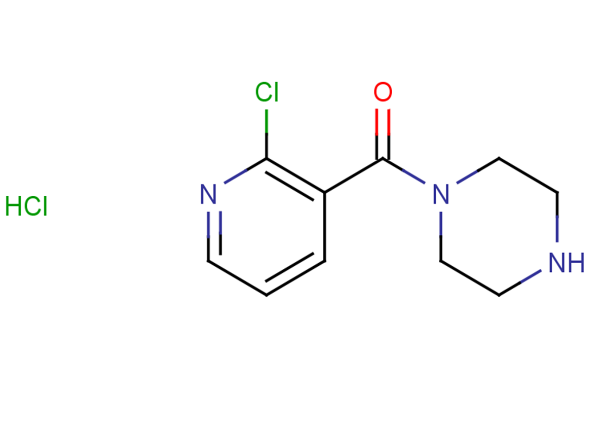 1-[(2-chloropyridin-3-yl)carbonyl]piperazine hydrochloride