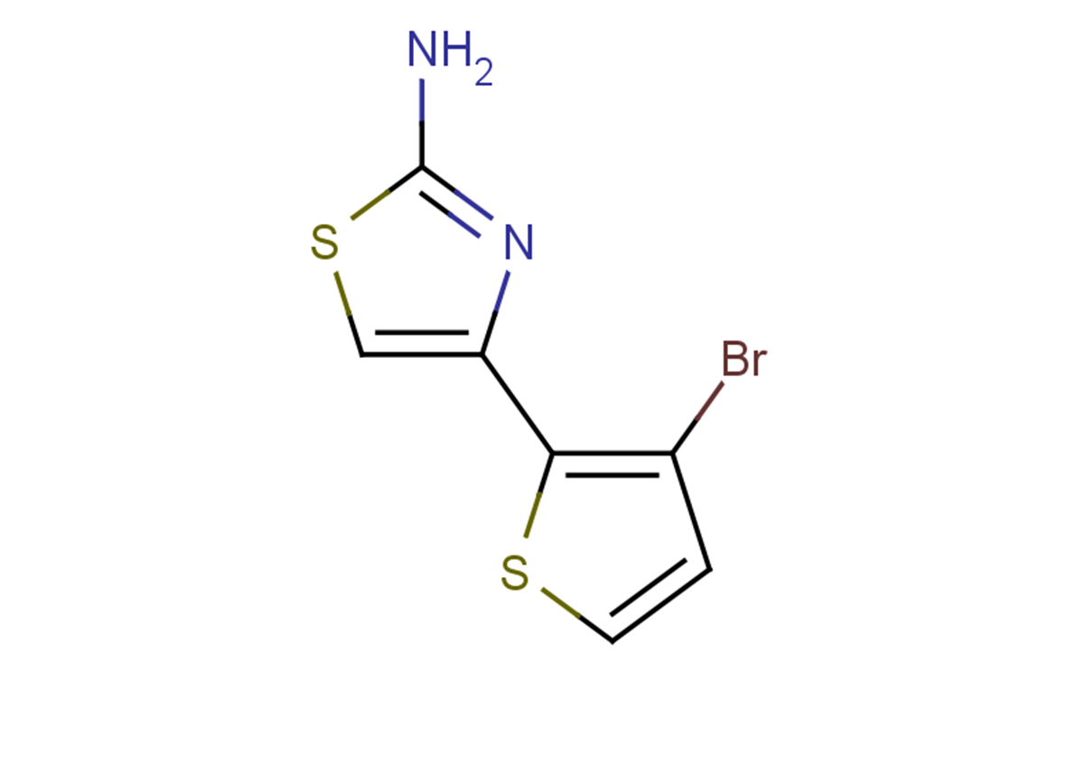4-(3-bromothiophen-2-yl)-1,3-thiazol-2-amine