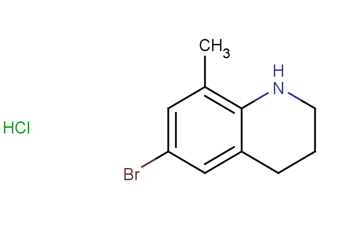 6-bromo-8-methyl-1,2,3,4-tetrahydroquinoline hydrochloride