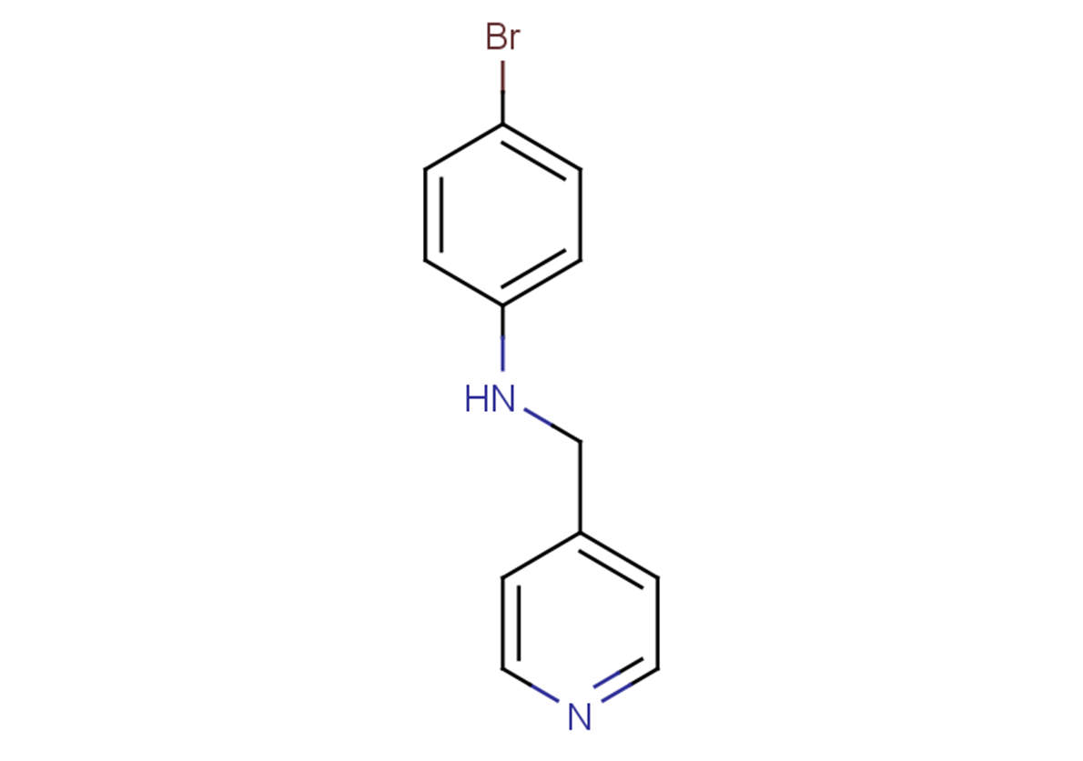 4-bromo-N-(pyridin-4-ylmethyl)aniline