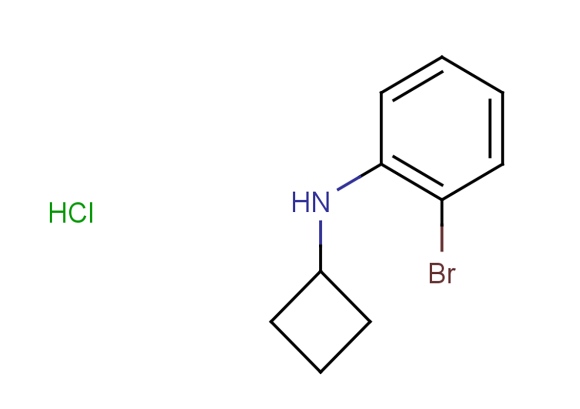 2-bromo-N-cyclobutylaniline hydrochloride