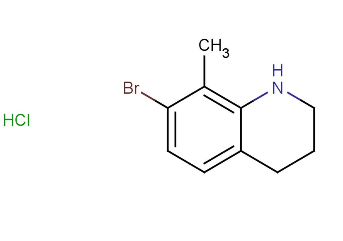 7-bromo-8-methyl-1,2,3,4-tetrahydroquinoline hydrochloride