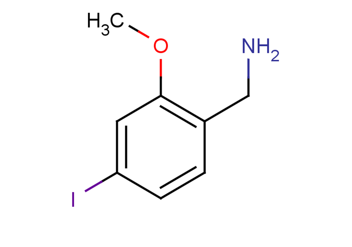 (4-iodo-2-methoxyphenyl)methanamine