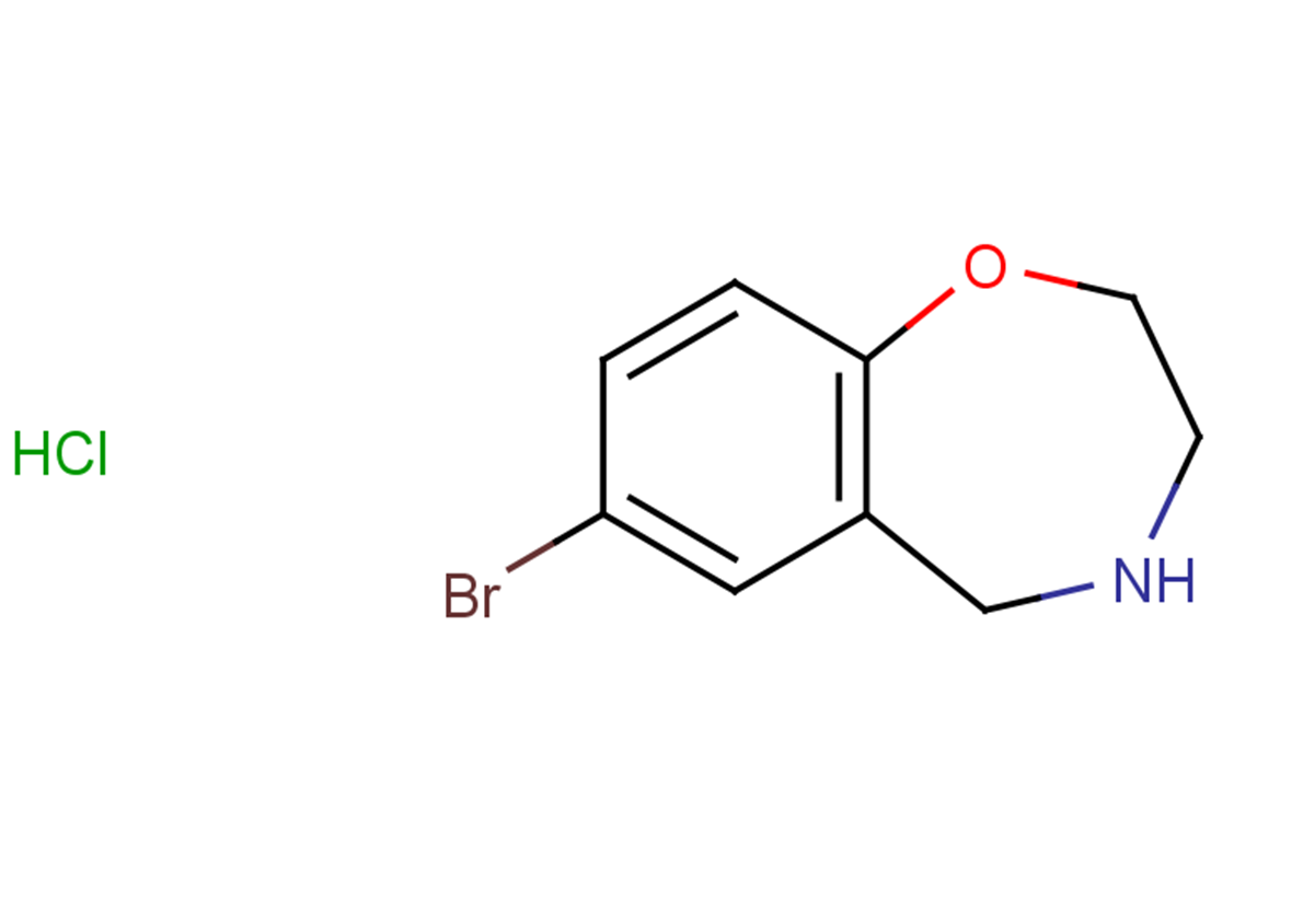 7-bromo-2,3,4,5-tetrahydro-1,4-benzoxazepine hydrochloride