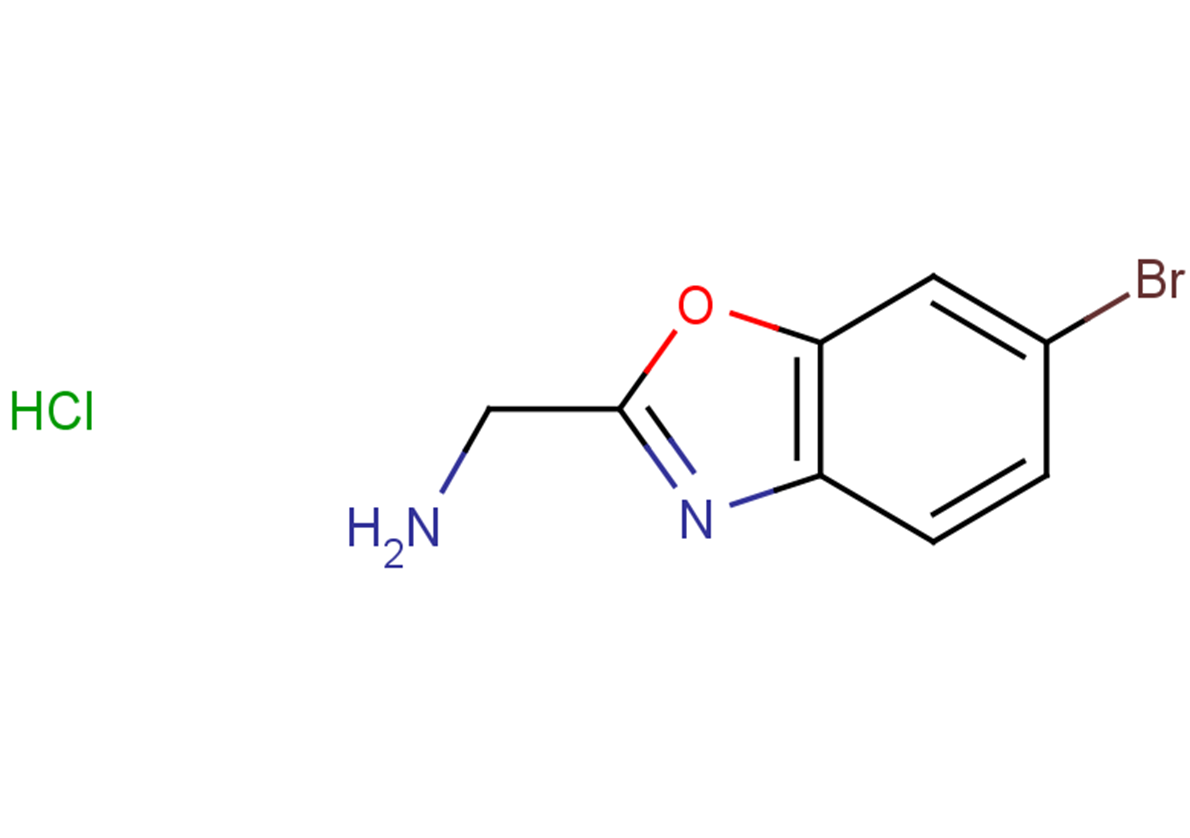 (6-bromo-1,3-benzoxazol-2-yl)methanamine hydrochloride