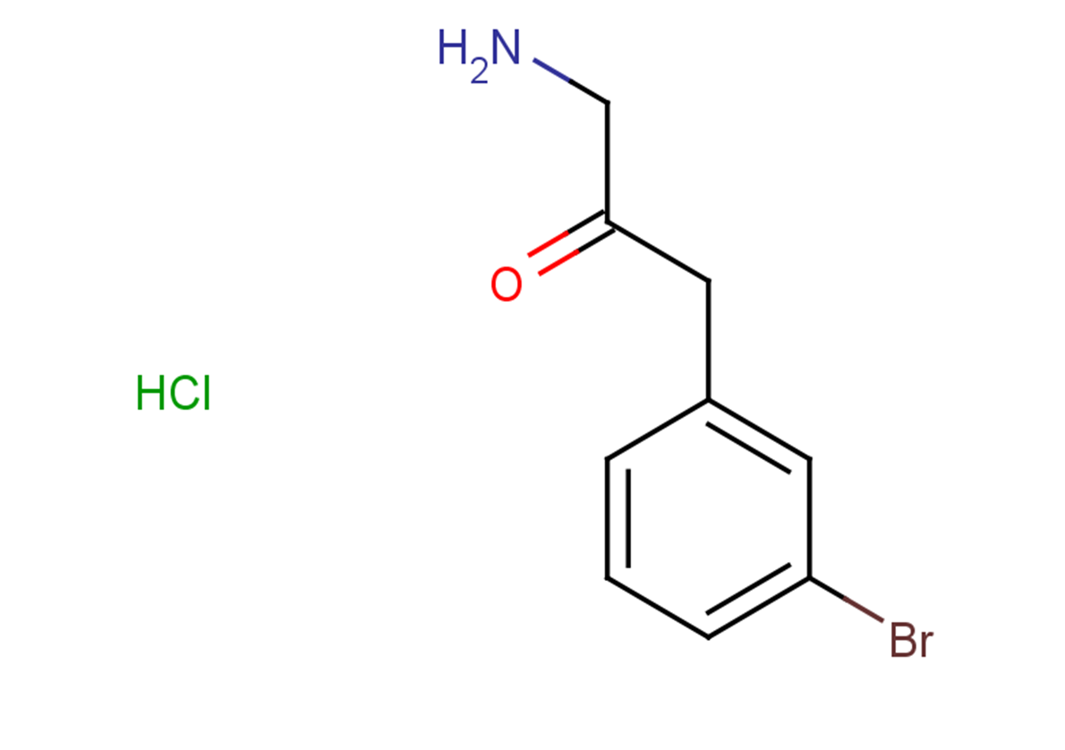 1-amino-3-(3-bromophenyl)propan-2-one hydrochloride