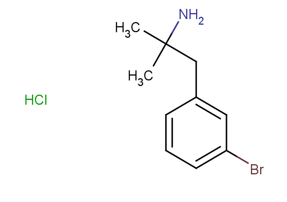 1-(3-bromophenyl)-2-methylpropan-2-amine hydrochloride