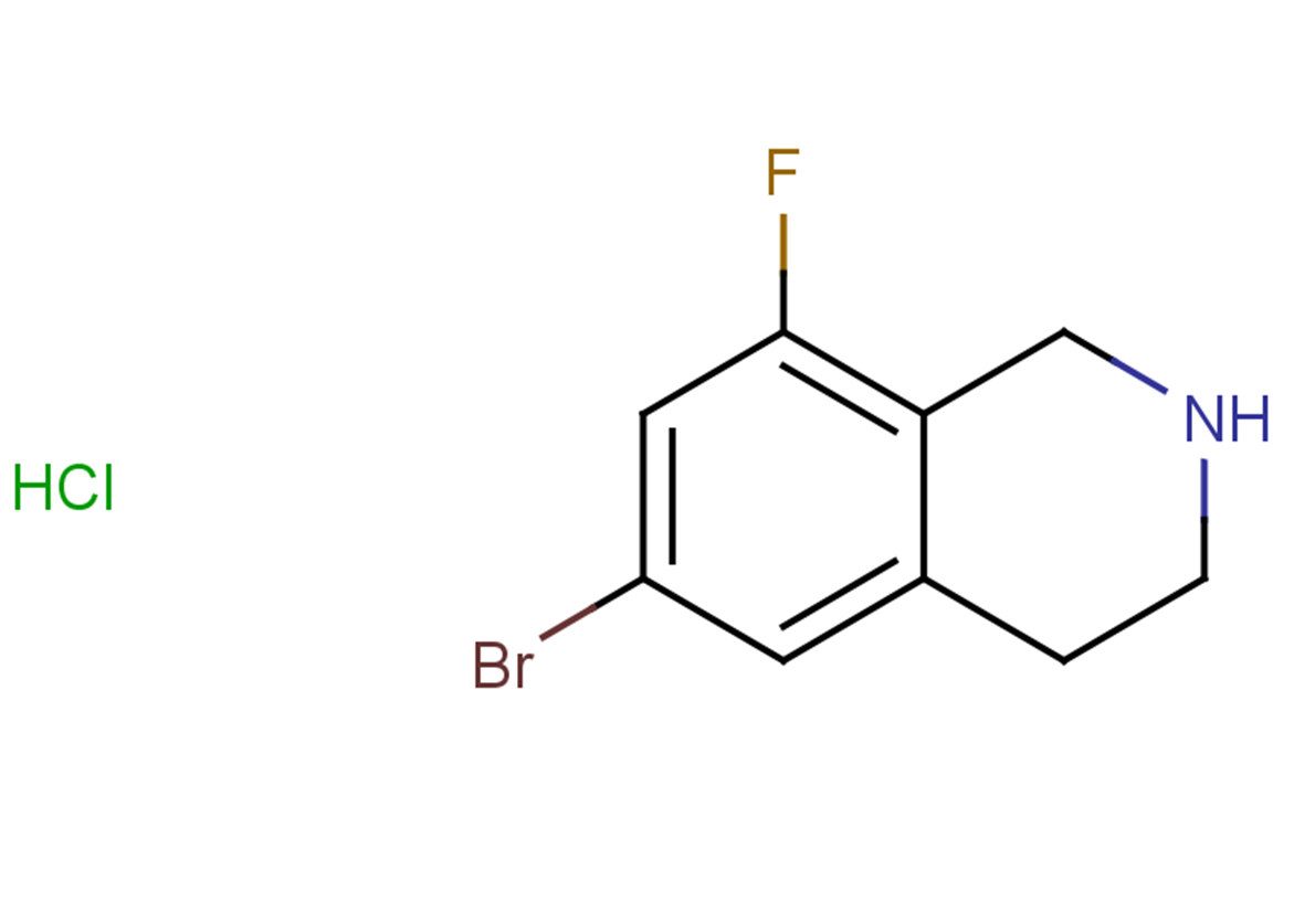 6-bromo-8-fluoro-1,2,3,4-tetrahydroisoquinoline hydrochloride