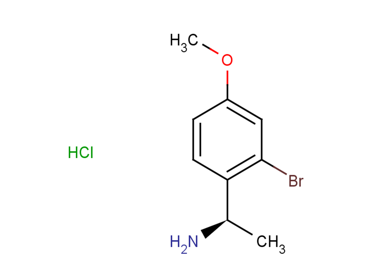 (1R)-1-(2-bromo-4-methoxyphenyl)ethan-1-amine hydrochloride