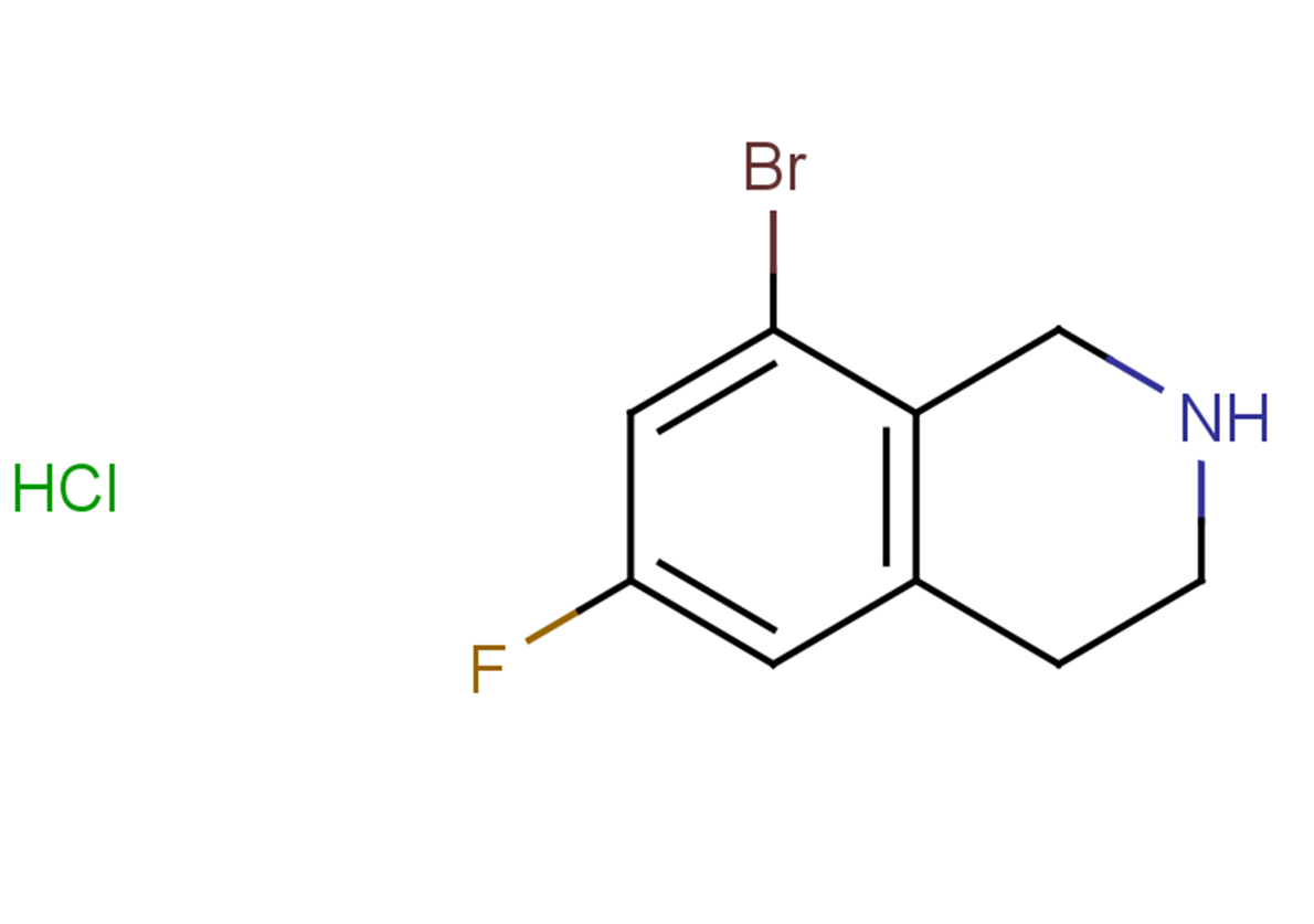 8-bromo-6-fluoro-1,2,3,4-tetrahydroisoquinoline hydrochloride