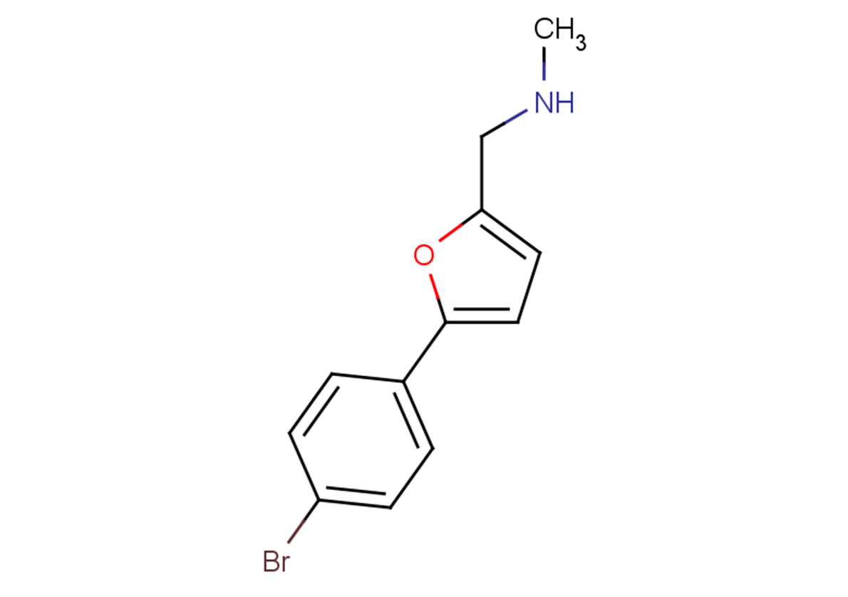 {[5-(4-bromophenyl)furan-2-yl]methyl}(methyl)amine