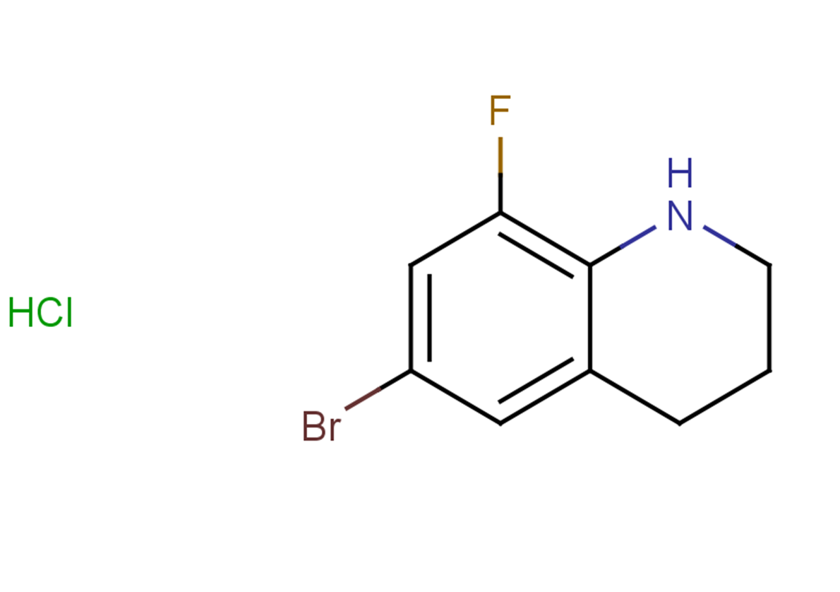 6-bromo-8-fluoro-1,2,3,4-tetrahydroquinoline hydrochloride