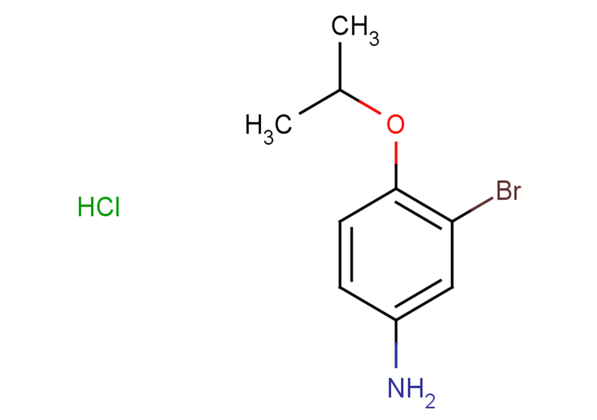 3-bromo-4-(propan-2-yloxy)aniline hydrochloride