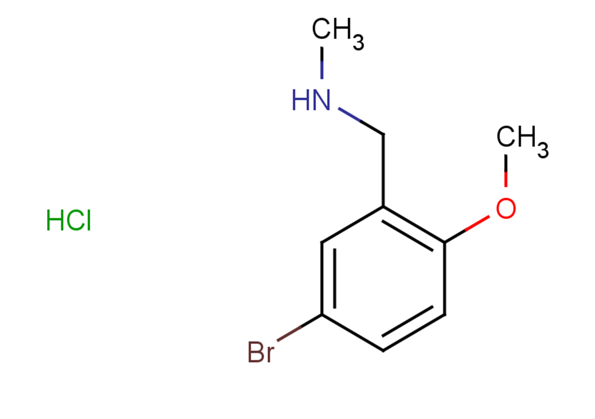[(5-bromo-2-methoxyphenyl)methyl](methyl)amine hydrochloride