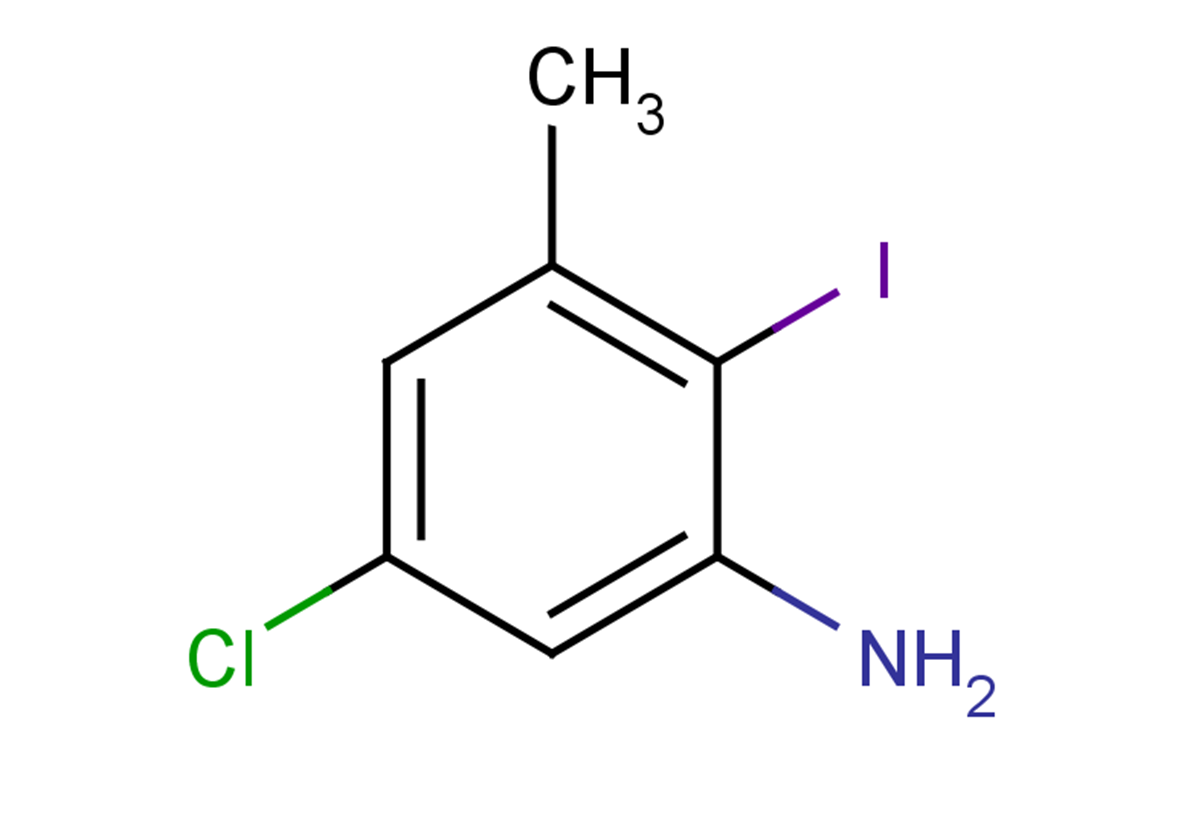 5-chloro-2-iodo-3-methylaniline