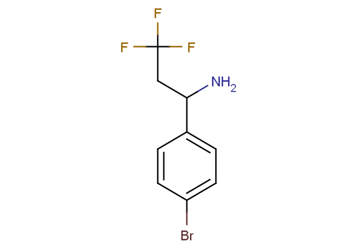 1-(4-bromophenyl)-3,3,3-trifluoropropan-1-amine