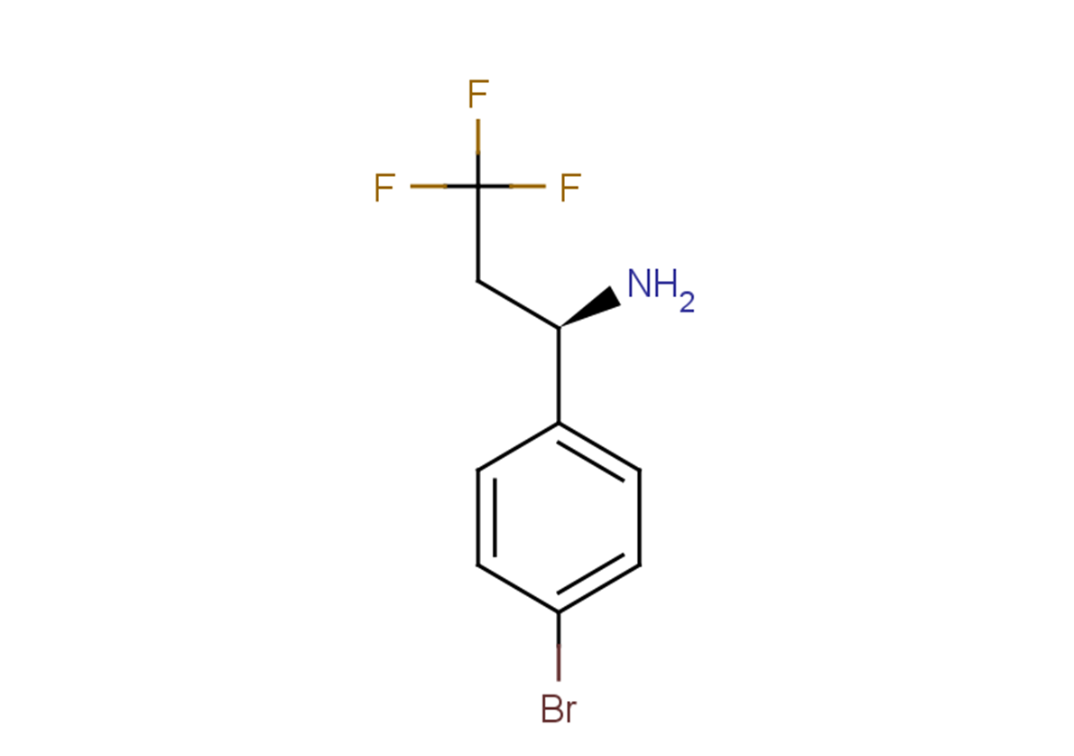 (1R)-1-(4-bromophenyl)-3,3,3-trifluoropropan-1-amine