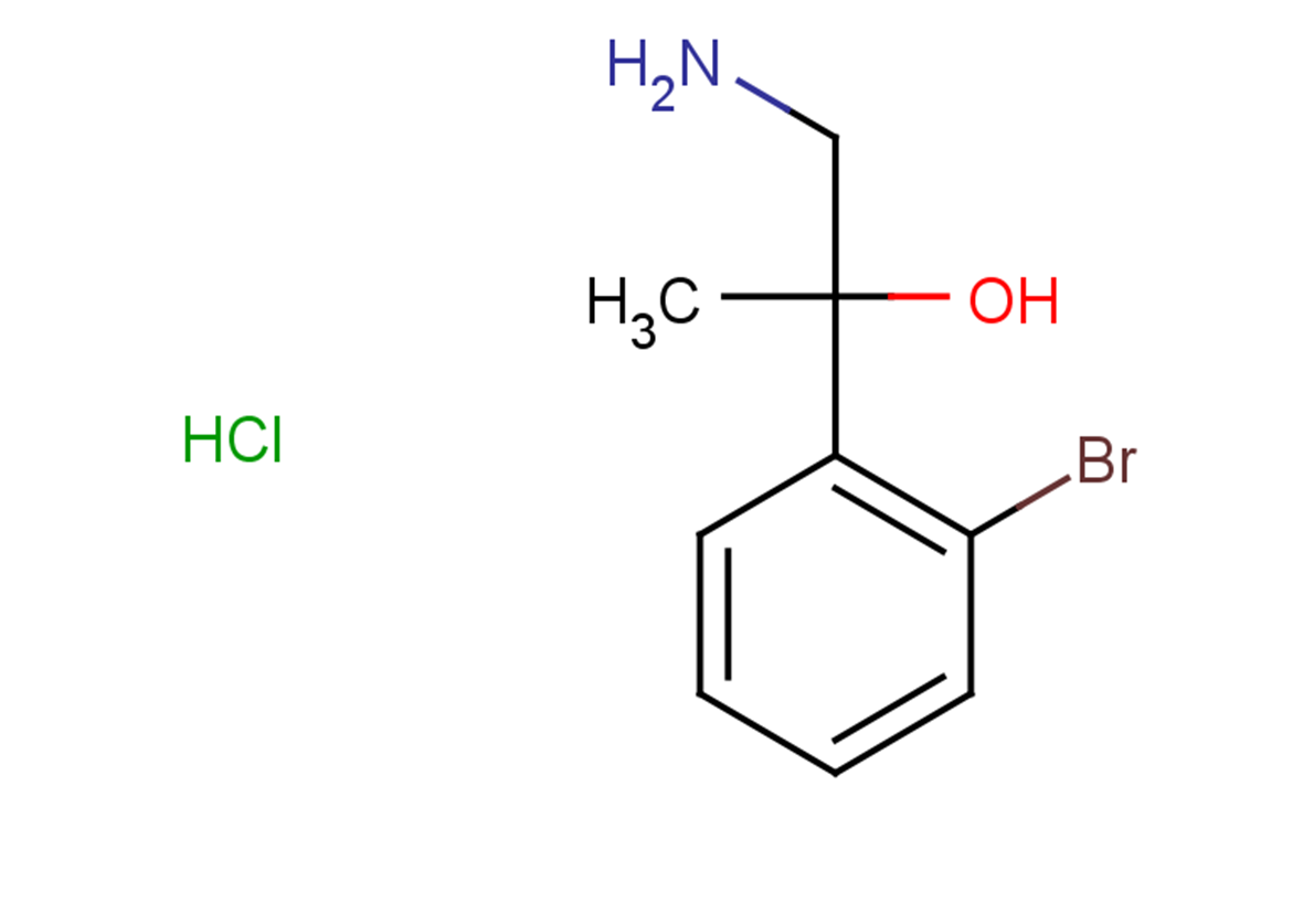 1-amino-2-(2-bromophenyl)propan-2-ol hydrochloride