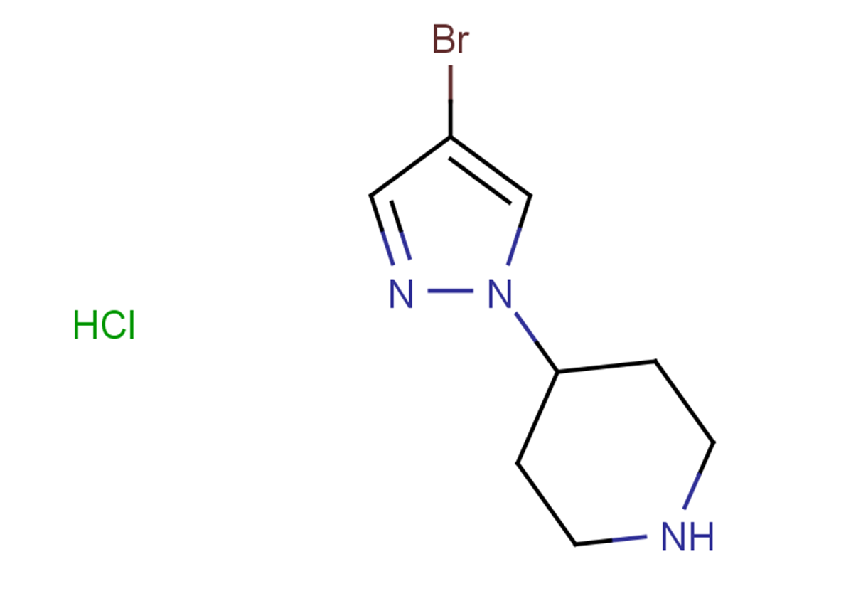 4-(4-bromo-1H-pyrazol-1-yl)piperidine hydrochloride