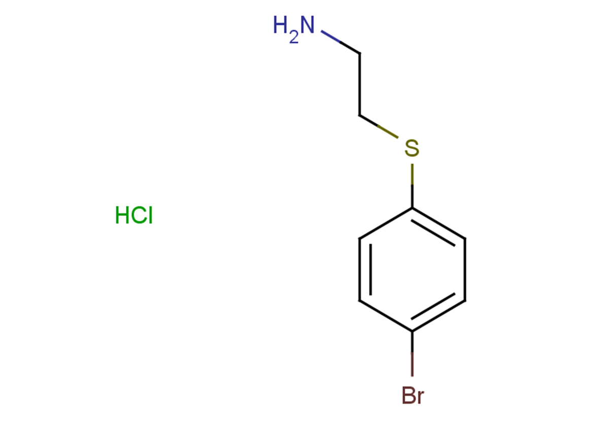 1-[(2-aminoethyl)sulfanyl]-4-bromobenzene hydrochloride