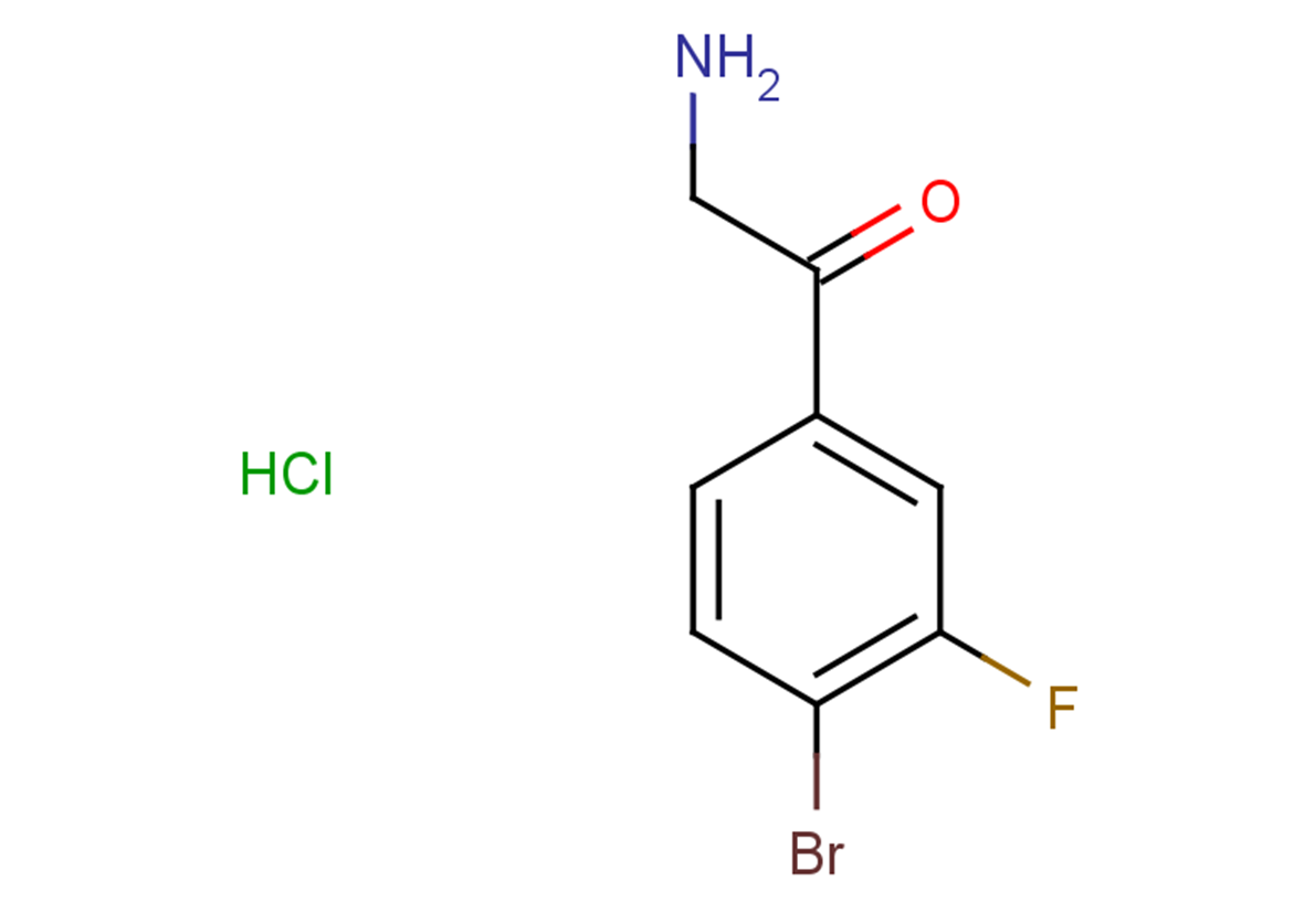 2-amino-1-(4-bromo-3-fluorophenyl)ethan-1-one hydrochloride