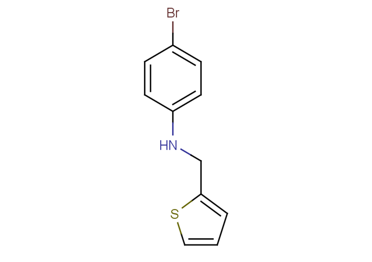 4-bromo-N-(thiophen-2-ylmethyl)aniline