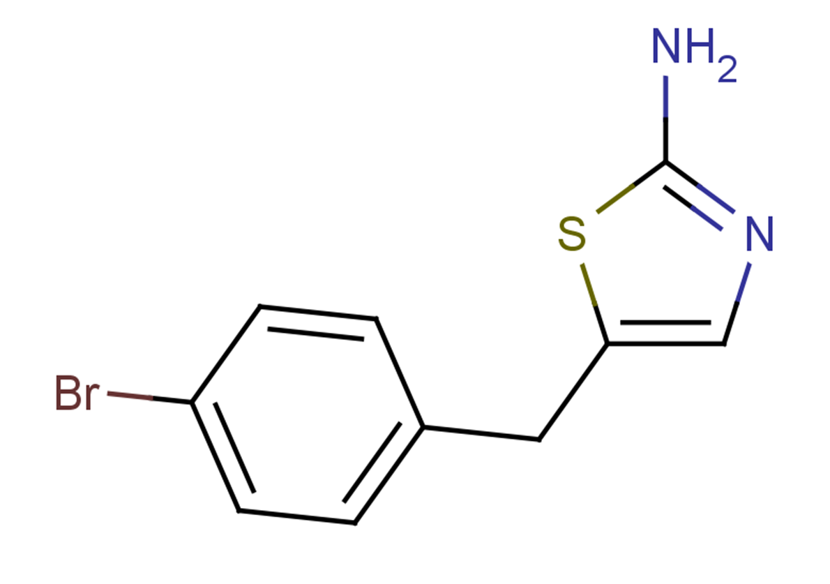 5-[(4-bromophenyl)methyl]-1,3-thiazol-2-amine